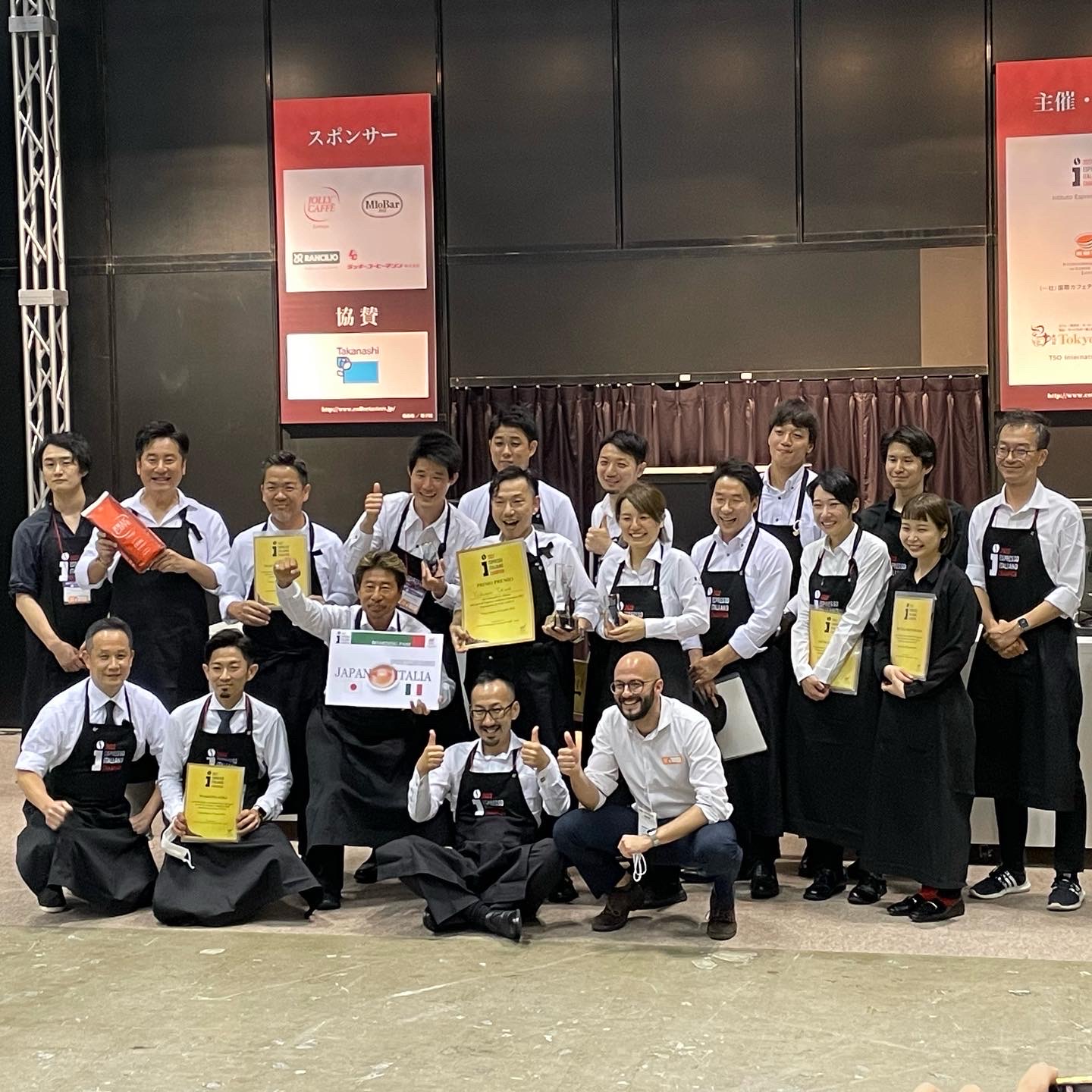 IIAC主催エスプレッソイタリアーノチャンピオン2022 日本大会　戸倉バリスタ 優勝！！