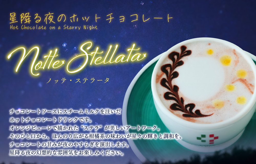 星降る夜のホットチョコレート