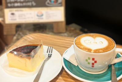 名古屋駅地上店のバスクチーズケーキ