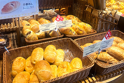 奈良の西大寺駅のカフェチャオプレッソの塩パン